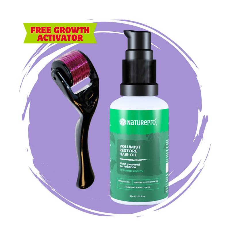 VOLUMIST RESTORE HAIR OIL -  FOR HAIR FALL CONTROL (with free growth activator)
